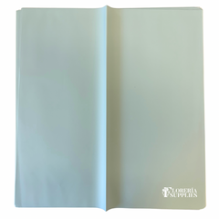 Sage Green Semi Transparent Floral Wrapping Paper