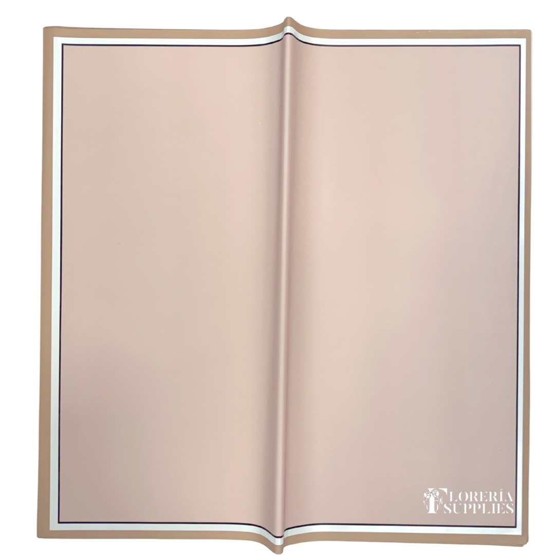 Triple Edge Beige Floral Wrapping