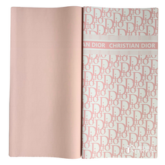DR Light Pink W/ White Base Floral Wrapping Paper