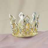 Small Gold Rhinestone Crown