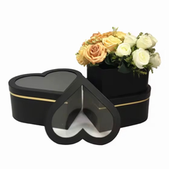 Clear Top Floral Boxes - 3 Piece Set