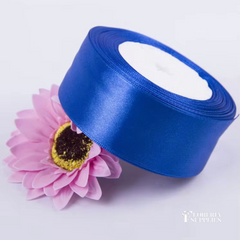 1.5” 25 Yard Single Sided Ribbon - Navy Blue