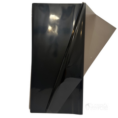 Black Crystal Clear Floral Wrapping Paper