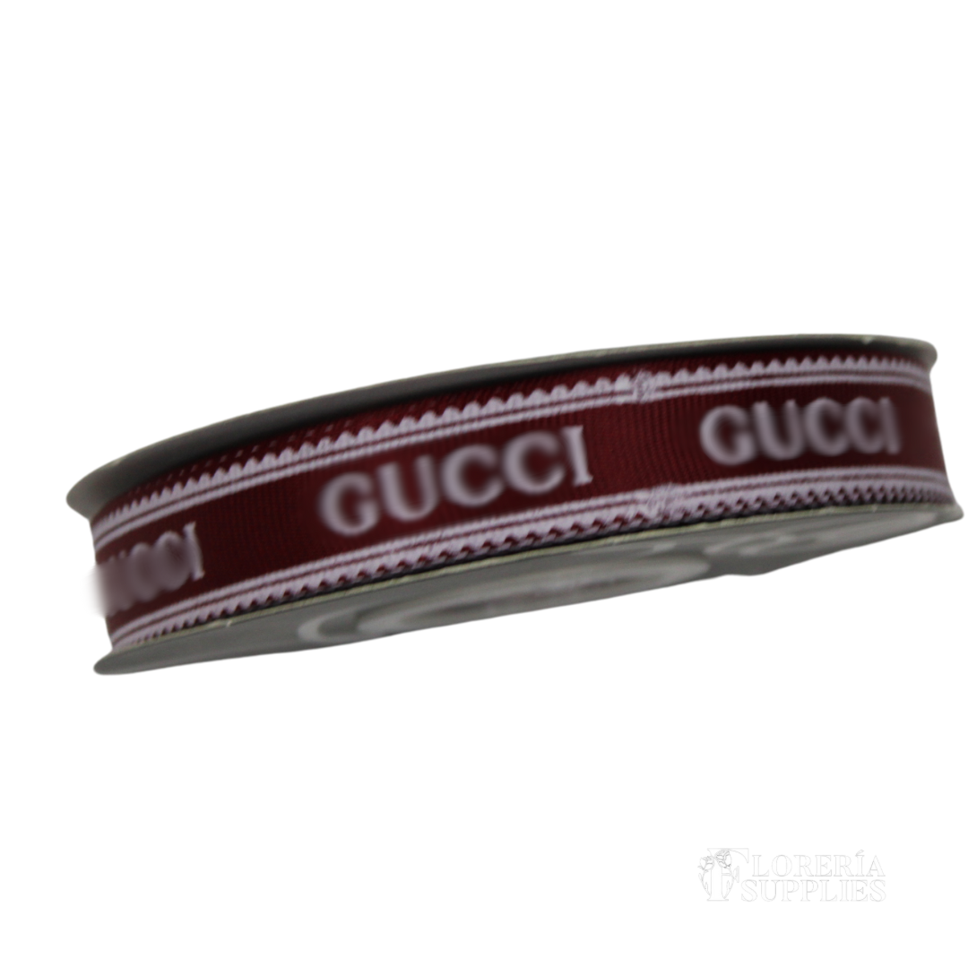 GG Burgundy Ribbon
