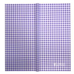 Gingham Print - Purple