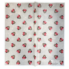 Minney Mouse White Floral Wrapping Paper