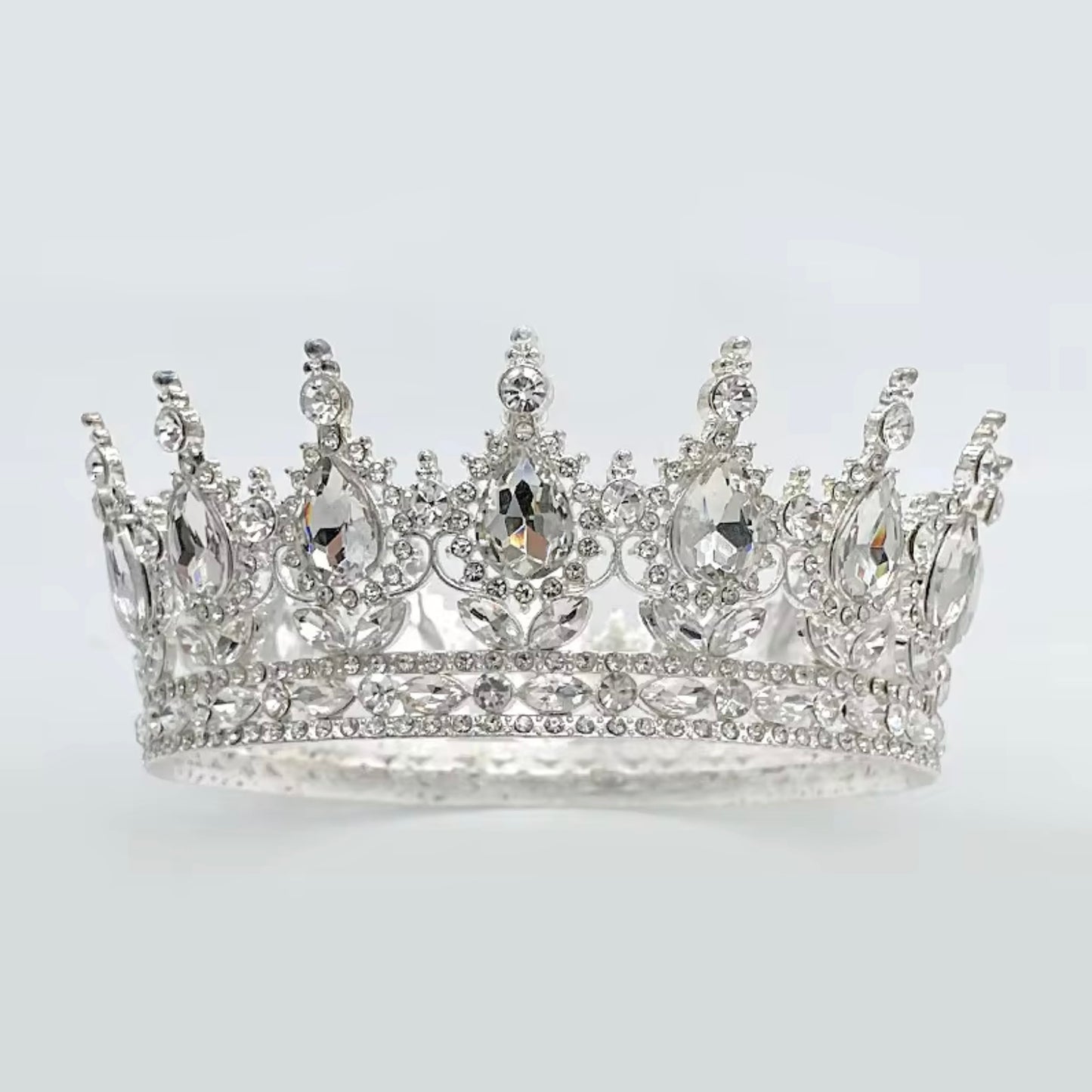 Circular Silver Crown