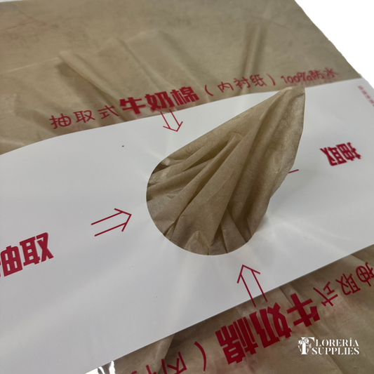 Tan Cotton Tissue Paper - 36 Sheets 44x58