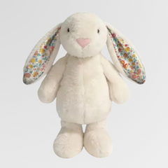 Floral Bunny Plush