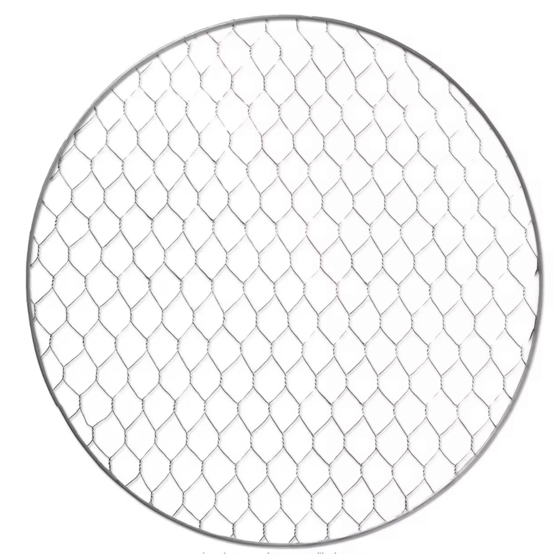 20” Circular Wire Bouquet Frame