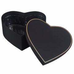 Heart Box 1 Piece Black
