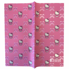 HK Bow Pink Floral Wrapping Paper