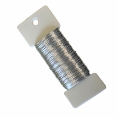 Metallic Wire - Silver - 24 GA X 164'