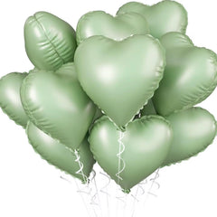 18” Heart Balloons - 10PK