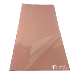 Pink Crystal Floral Wrapping Paper