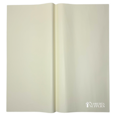 Pastel Yellow Solid Floral Wrapping Paper