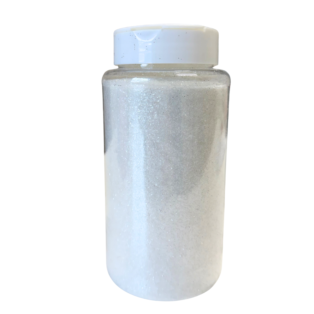 16oz Glitter - White