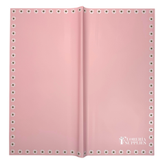 Pink Barro Inspired/Flower Edge Floral Wrapping Paper