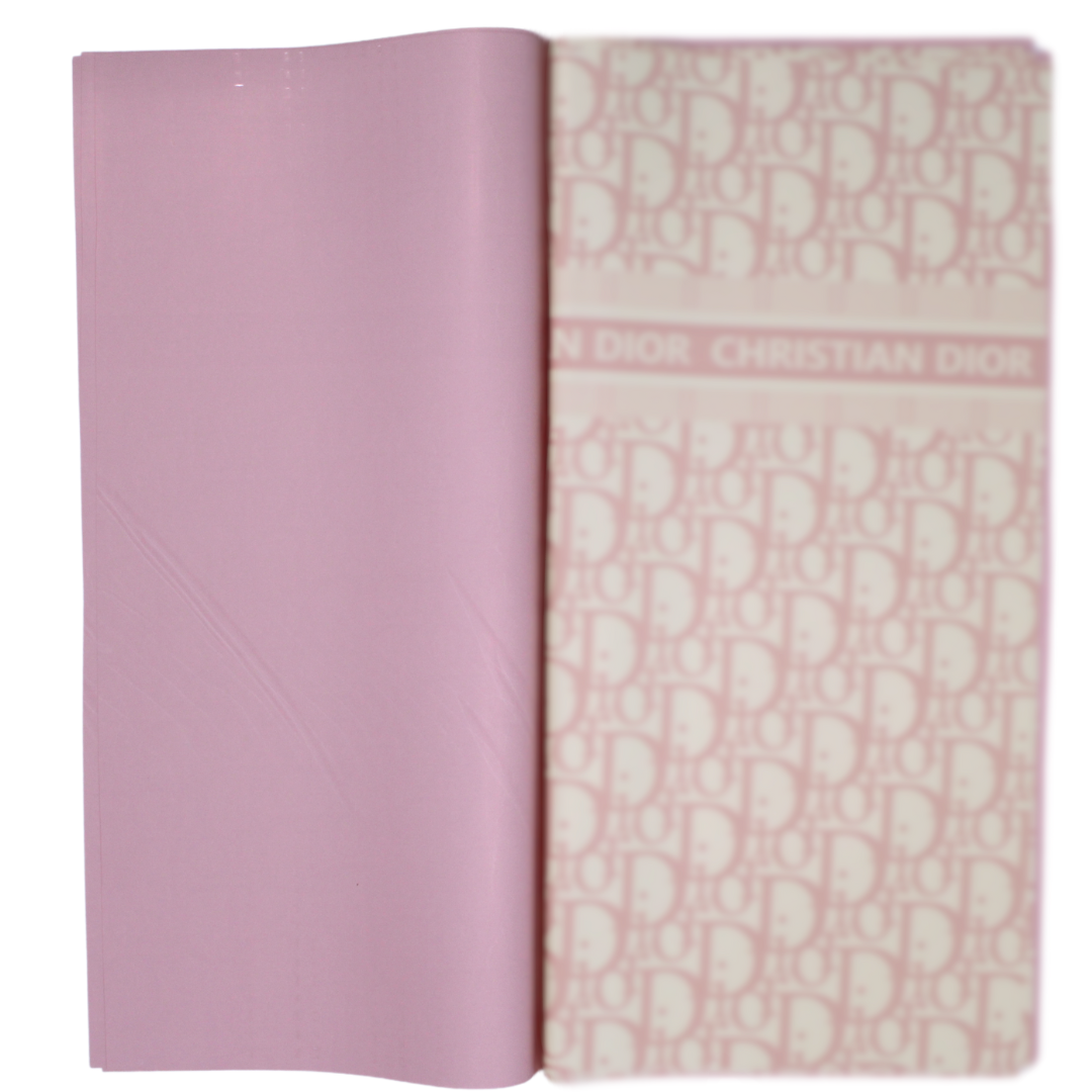 DR Pink W/ Cream Base Floral Wrapping Paper