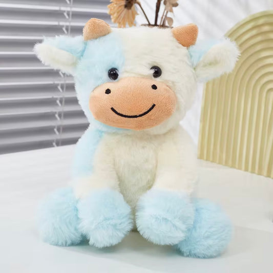 Cow Plush - Baby Blue