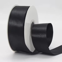 50 Yards Double Sided 1.5” Ribbon - Black