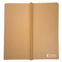 Orange Creamsicle Semi Transparent Floral Wrapping Paper