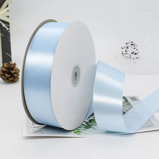 1.5” 100 Yard Single Sided Ribbon - Baby Blue