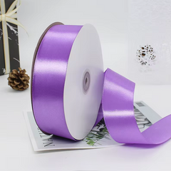 1.5” 100 Yard Single Sided Ribbon - Purple