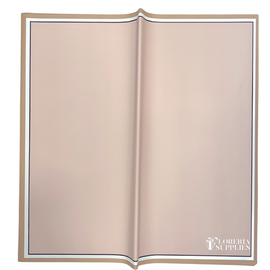 Triple Edge Beige Floral Wrapping