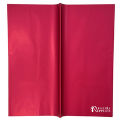 Cherry Berry Solid Floral Wrapping Paper