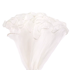 Pearl Mesh - White 4.5 Yards