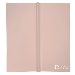 Pink Blush Semi Transparent Floral Wrapping Paper