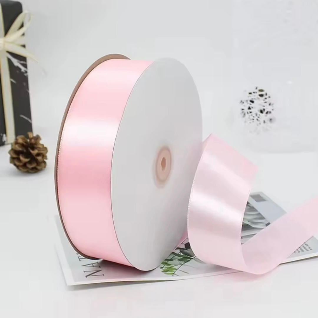 1.5” 100 Yard Single Sided Ribbon - Pink
