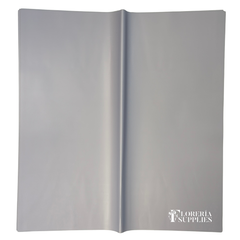 Plum Purple Solid Floral Translucent Paper