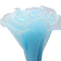 Pearl Mesh - Blue 4.5 Yards