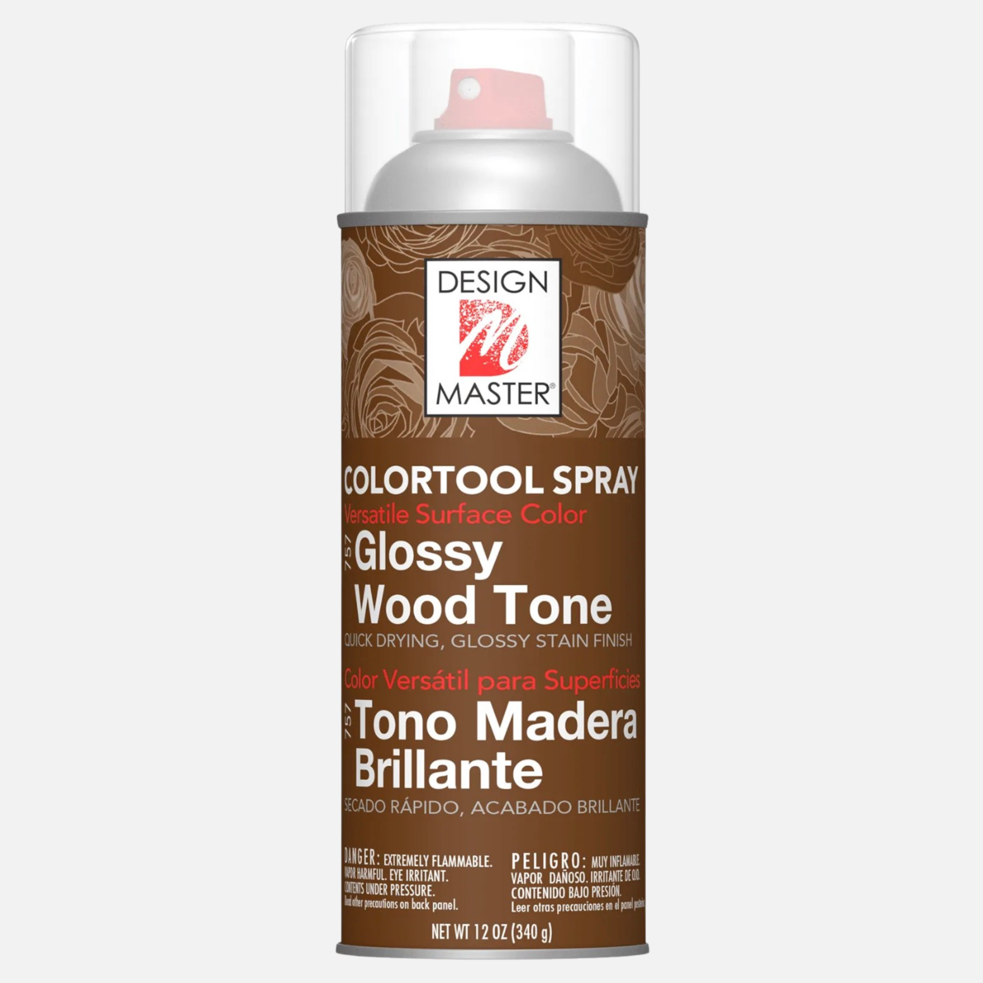 Glossy Wood Tone Color Spray