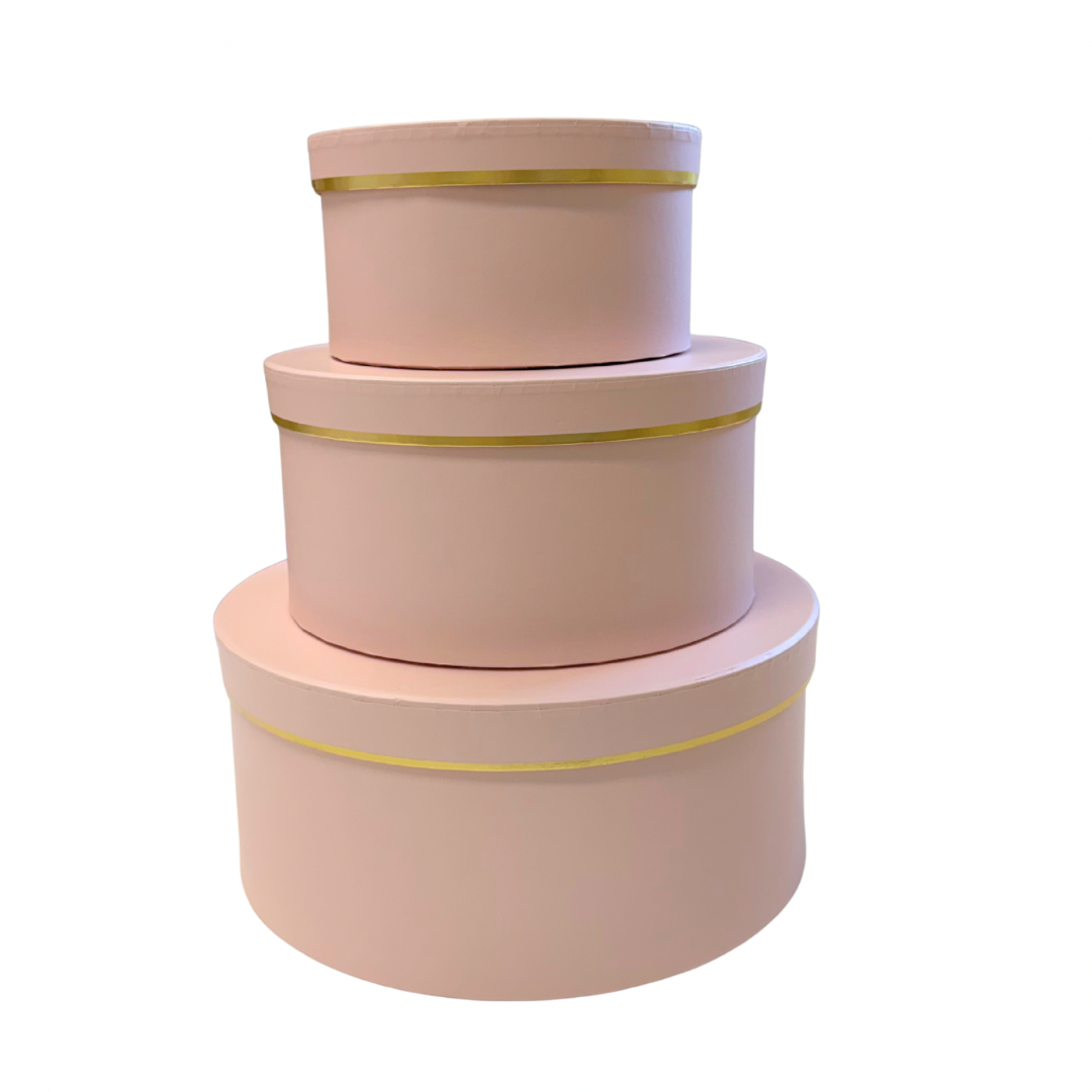 Classic Circle Box - 3 Piece Set