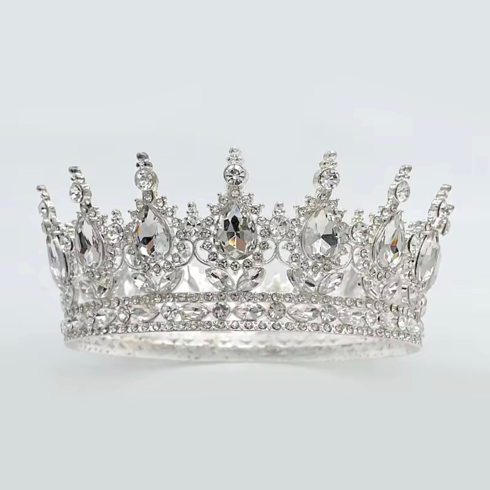 Circular Silver Crown