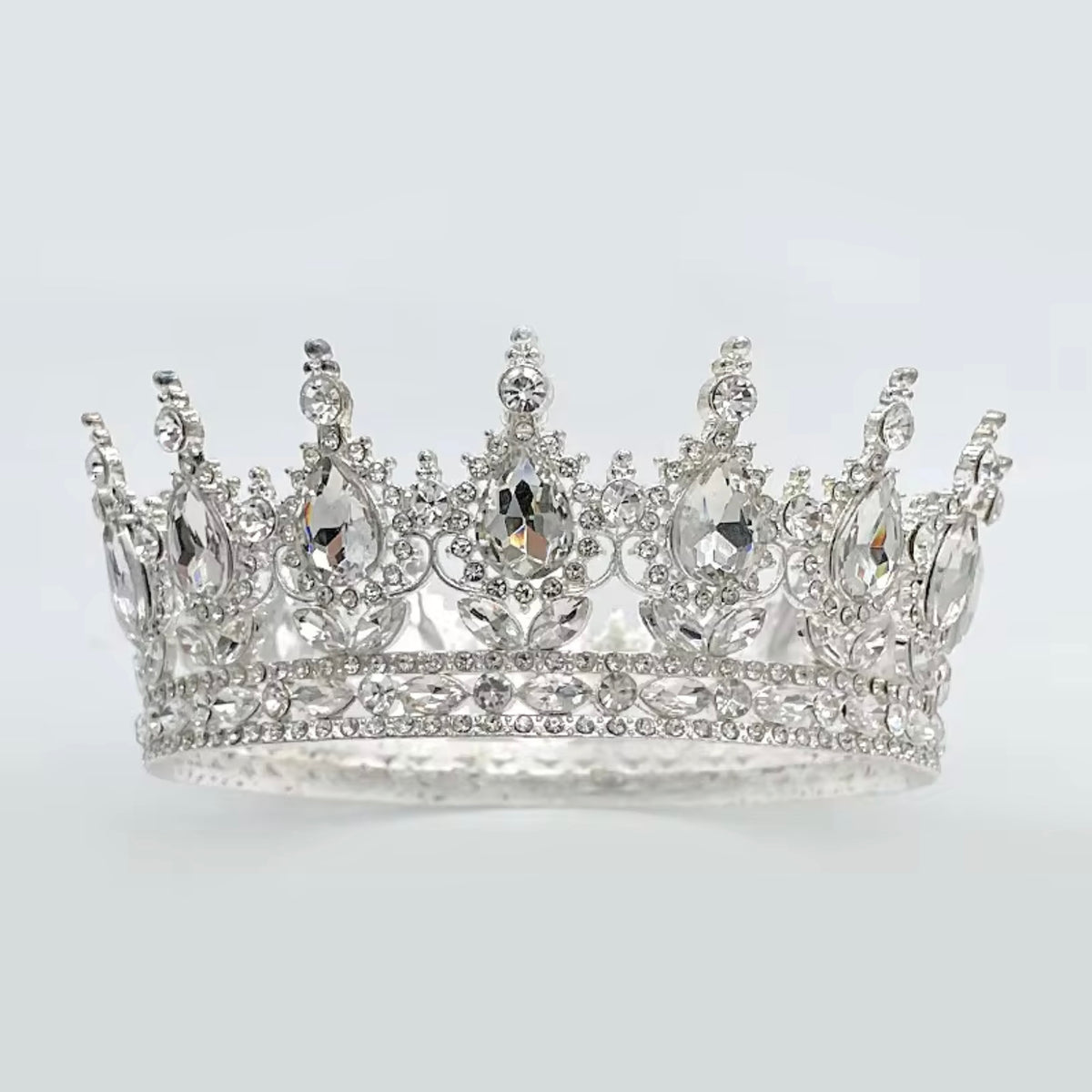 Circular Silver Crown