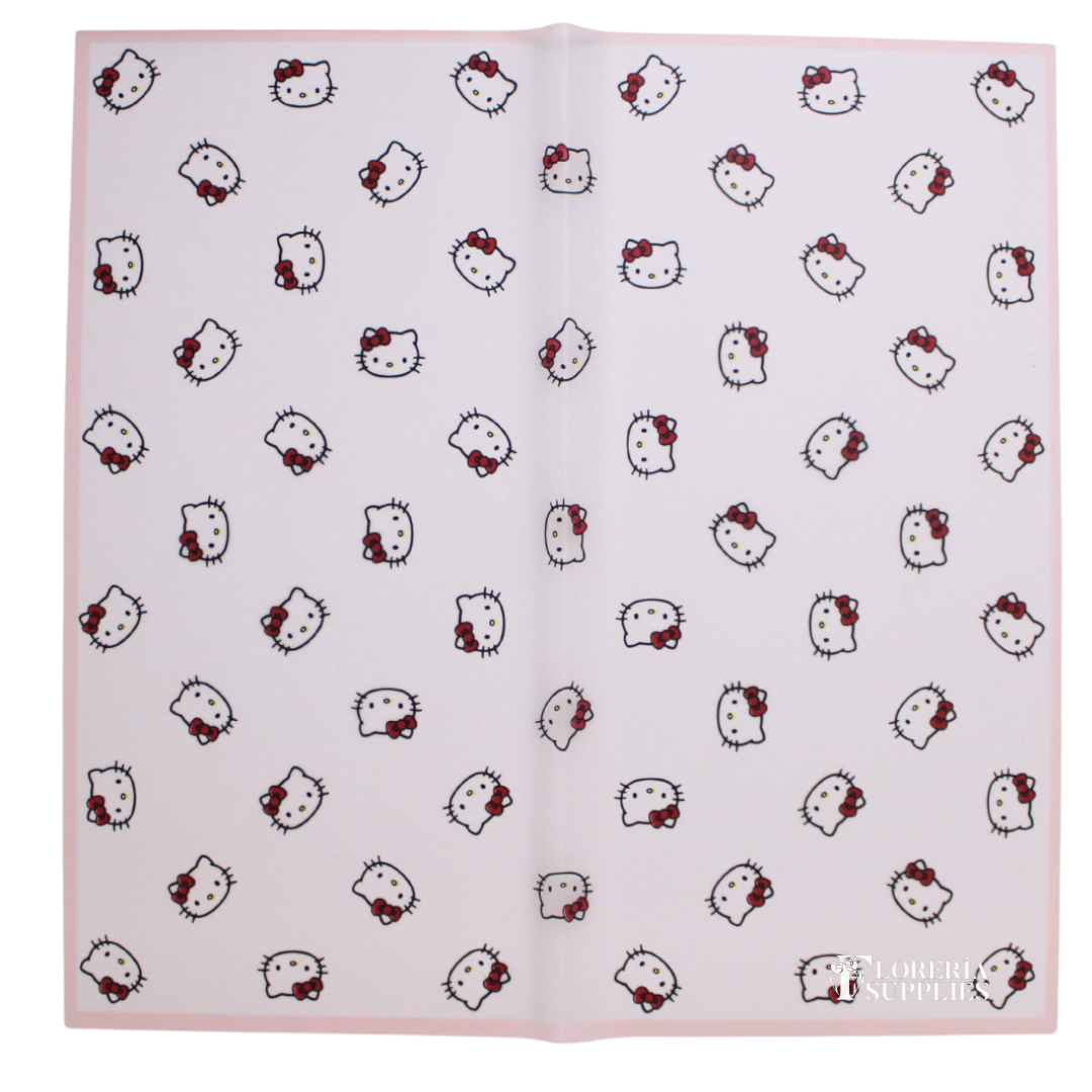 HK Pink Floral Wrapping Paper