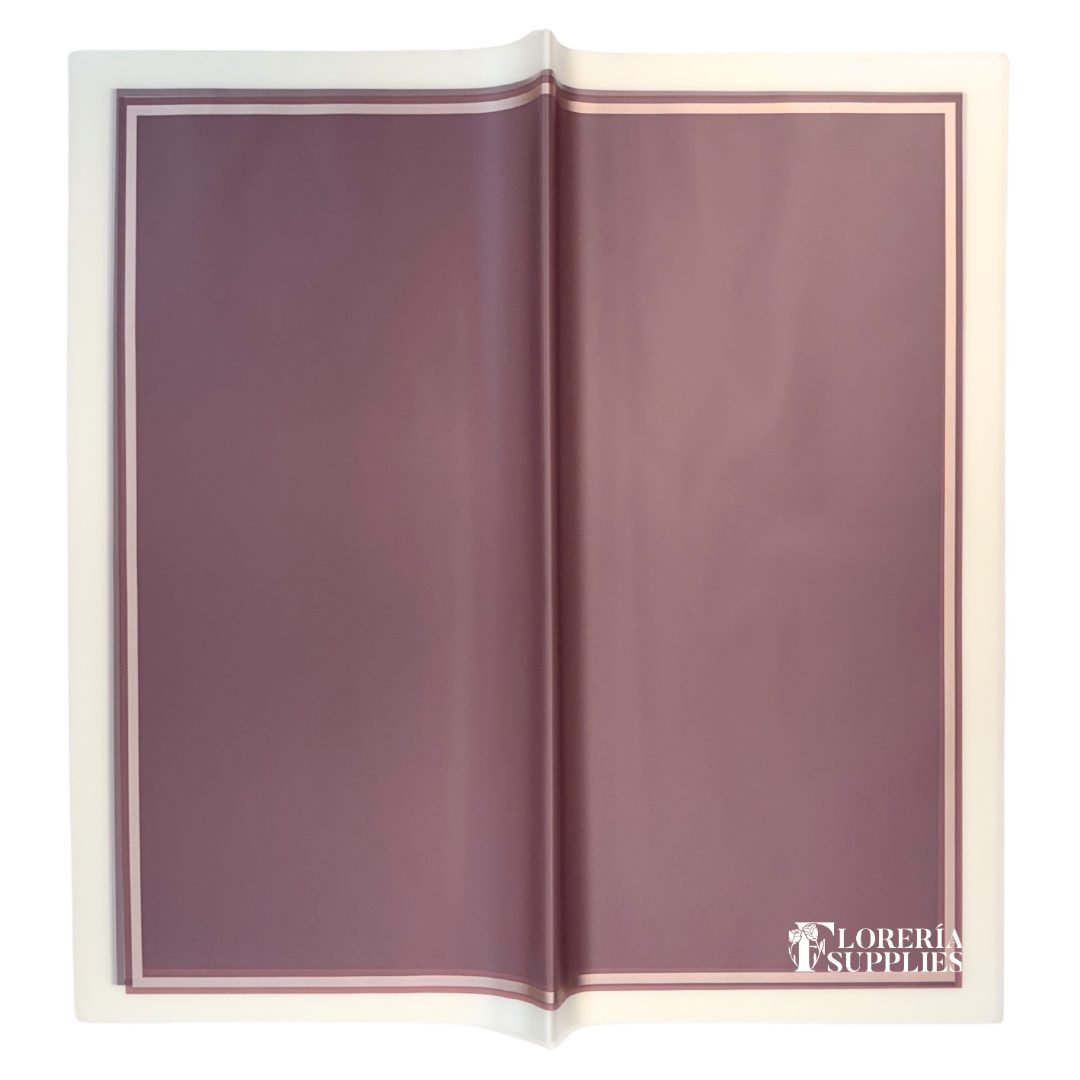 Triple Edge Purple Floral Wrapping