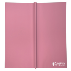 Light Pink Semi-Transparent Floral Wrapping Paper