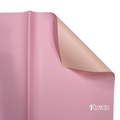 Pink/Peach Double Sided Floral Wrapping Paper