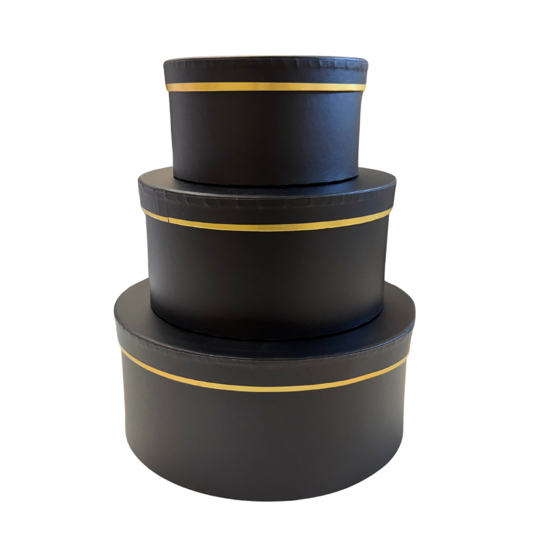 Classic Circle Box - 3 Piece Set