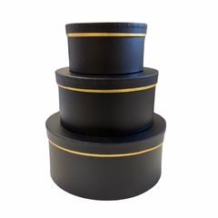 Classic Circle Box - 3 Piece Set