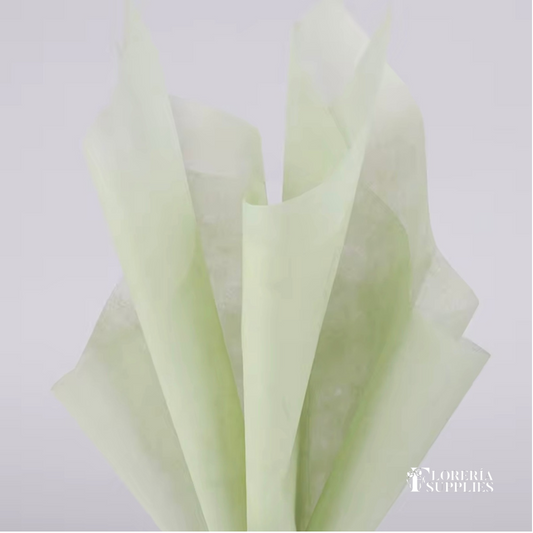 Green Cotton Tissue Paper - 36 Sheets 44x58cm