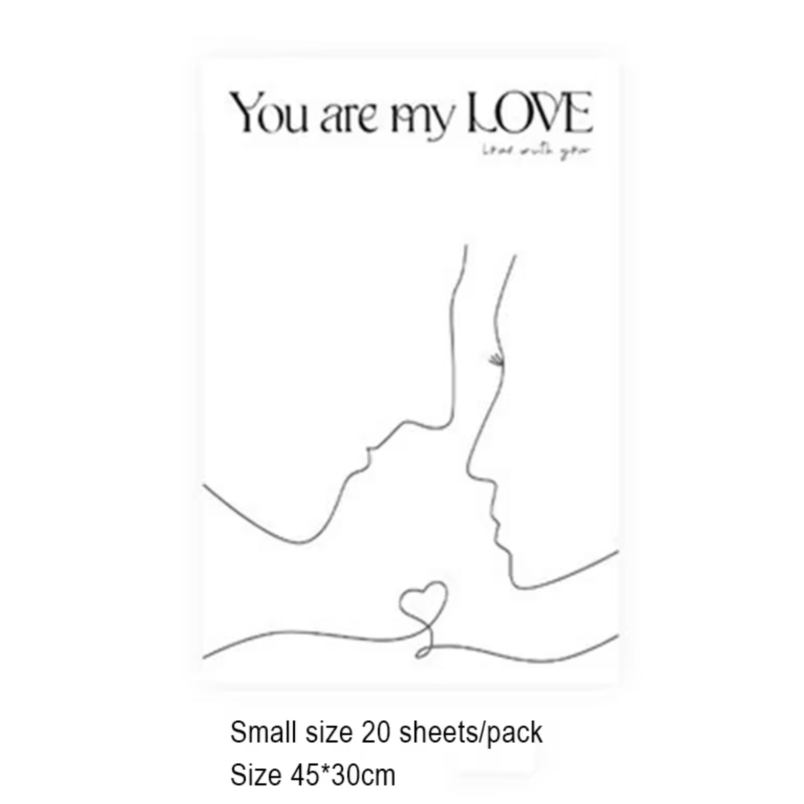 You Are My Love Accent Sheets