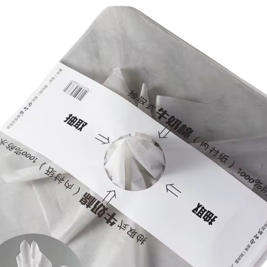Grey Cotton Tissue Paper - 36 Sheets 44x56cm