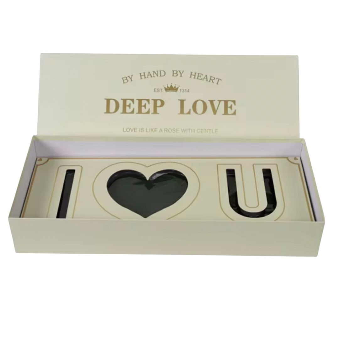 I Love You Box - Biege