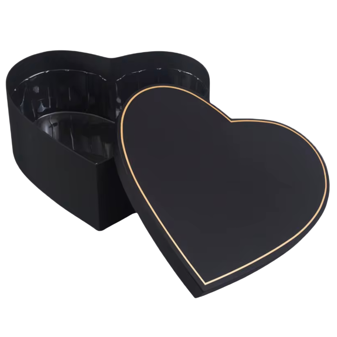 Heart Box 1 Piece Black